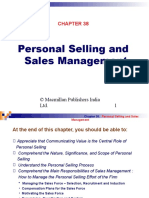 Personal Selling and Sales Management: © Macmillan Publishers India Ltd. 1