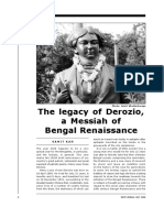 The Legacy of Derozio, A Messiah of Bengal Renaissance: Samitkar