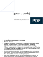 2.predavanje - Obaveze Prodavca 1