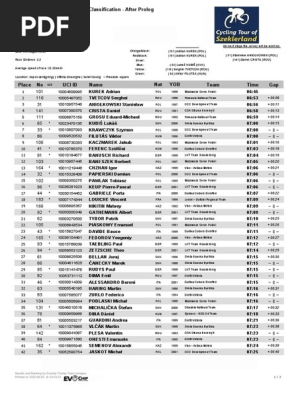 General Results