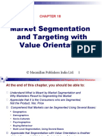 Market Segmentation and Targeting With Value Orientation: © Macmillan Publishers India Ltd. 1