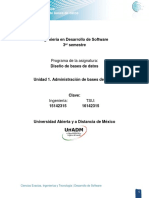 Unidad 1 Administracion de Bases de Datos PDF