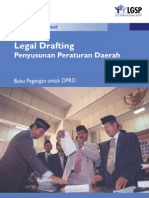 Buku Legal Drafting Penyusunan Peraturan Daerah