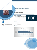 Javier Apodaca Aguirre UACJ Business Administration Resume