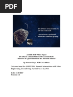 ASIME 2016 White Paper: In-Space Utilisation of Asteroids: "Answers To Questions From The Asteroid Miners" by Amara Graps + 30 Co-Authors