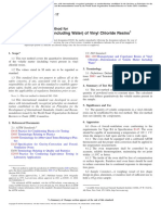 Volatile Matter (Including Water) of Vinyl Chloride Resins: Standard Test Method For