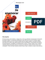 El Arte de Enamorar PDF - Descargar, Leer