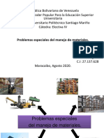 Mapa Mental - Problemas Especiales Del Manejo de Materiales PDF