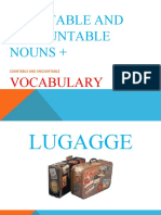Countable and Uncountable Nouns +: Vocabulary