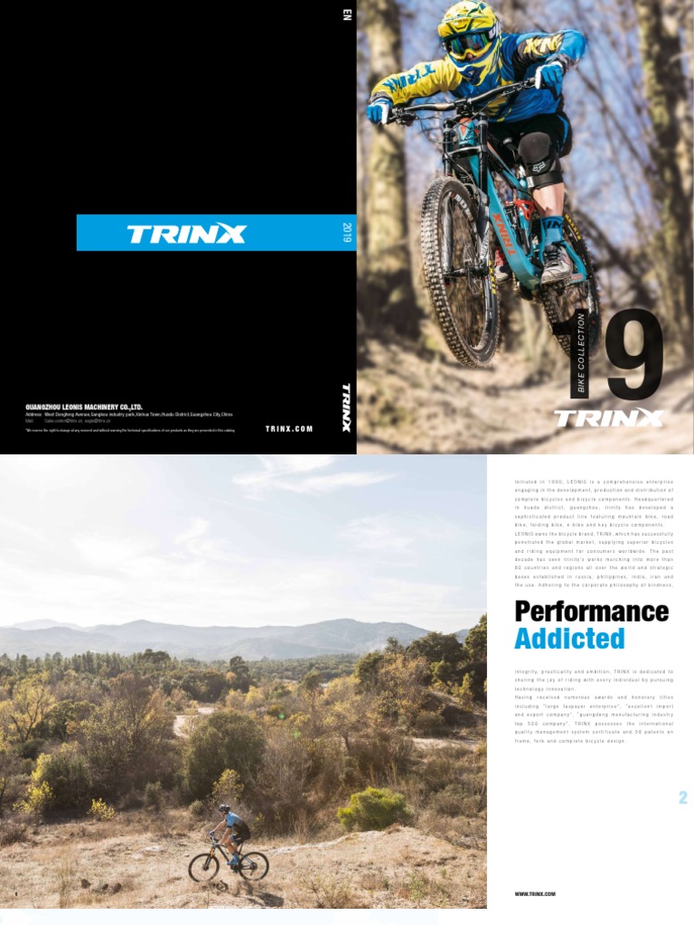 Trinx Free 1.5 Bike Specifications | PDF | Vehicle Technology | Wheeled ...