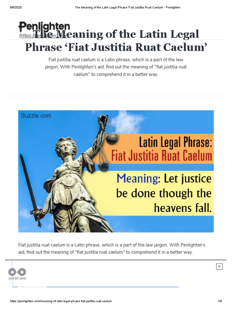 Latin Legal Phrase For Produce The Body