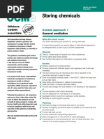 HSE OCM8 - Storing Chemicals