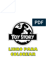 LIBRO PARA COLOREAR toy story 2019