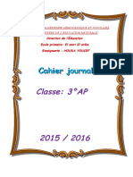 Cahier Journal (2) 3°AP