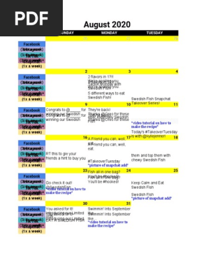 swedish fish content calendar 