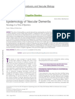 Epidemiologia de La Demencia Vascular 2019