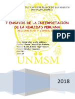 7 Ensayos de La Interpretación de La Realidad Peruana Regionalismo y Centralismo