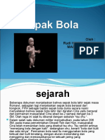 Sejarah Sepak Bola Kelas X