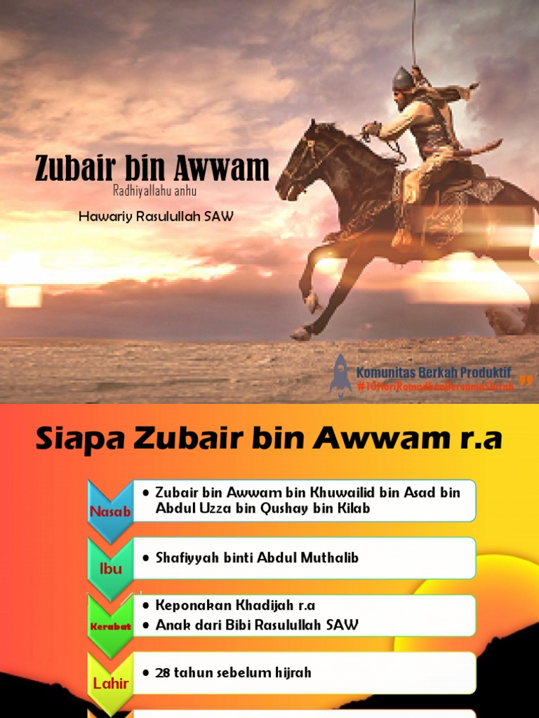 Zubair Bin Awwam PDF
