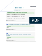 Evaluaciones OFIMATICA SENA