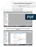 Instructivo de Configuración de La Tabla de Baterías y Aplicación Del Voltaje de Ecualizado Manual PDF