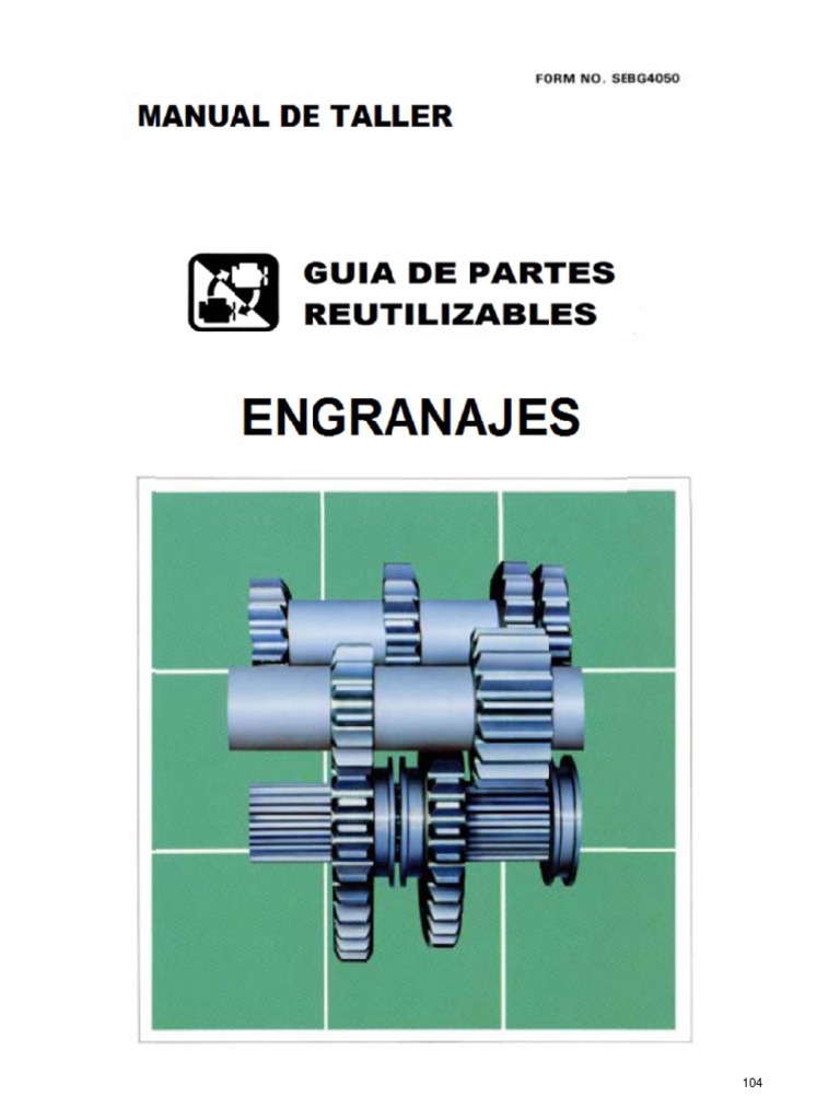 4 - Engranajes de Cajas de Velocidades | PDF | Engranaje | Ciencia de ...