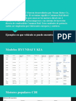 Ejemplos de Sistemas Common Rail