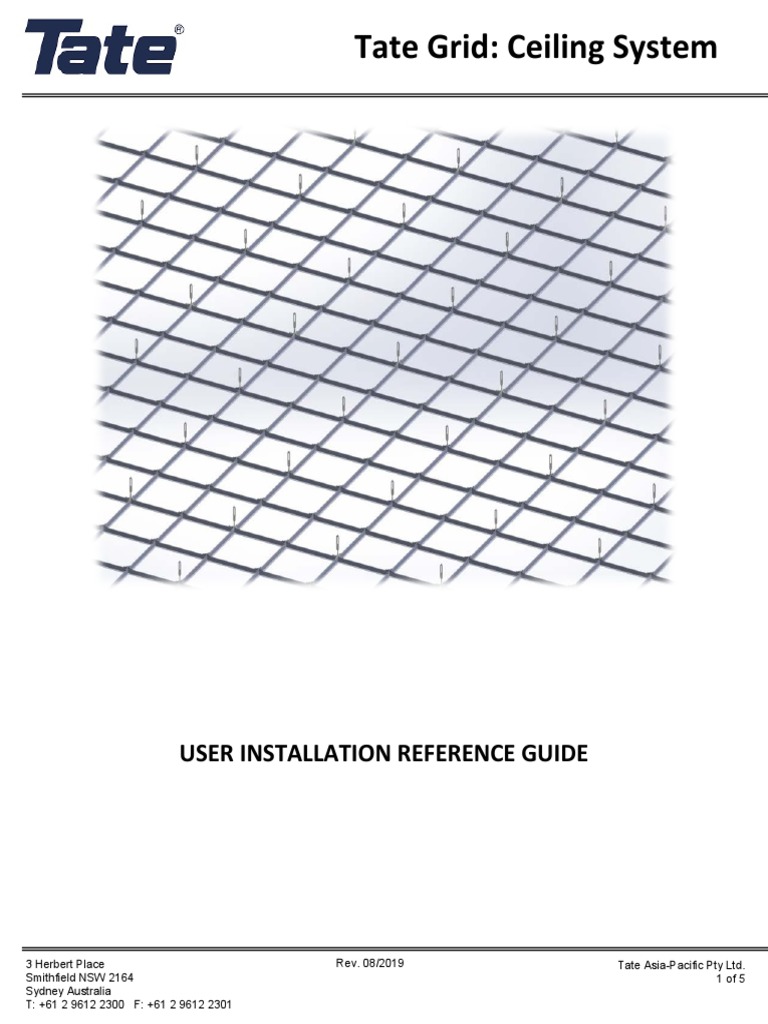 Au Tg Install Guide Pdf Nut Hardware Screw