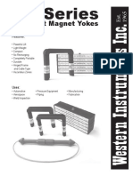 WM Series Permanent Magnet Yokes Data Sheet
