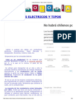 Cables Electricos y Tipos Cables Conductores PDF
