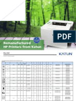 Remanufactured HP Printers From Katun