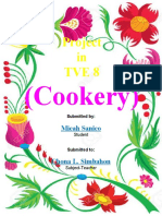 Project in Tve 8: (Cookery)
