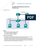 4.5.2.4 Lab - Using Wireshark To Observe The TCP 3-Way Handshake