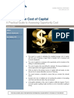 2013.10.08 - Estimating the Cost of Capital - A Practical Guide to Assessing Opportunity Cost.pdf