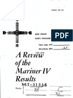 A Review of The Mariner IV Results