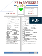 Grammar For Beginners - Verbs