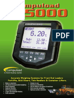 Compuload CL5000 Weighing System PDF