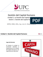 01-GCH UPC La Gestion del Capital Humano