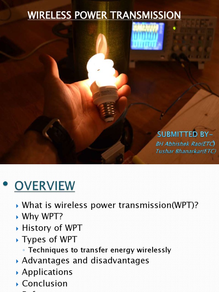 Wireless Power Transmission Explained | PDF | Inductor | Transformer