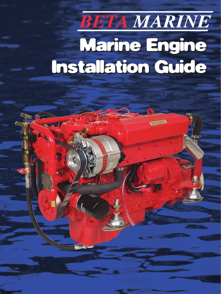 Marine Engine Installation Guidelines | PDF | Water Heating ...