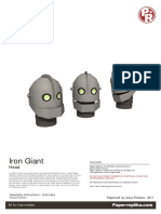 Iron Giant Head PDF