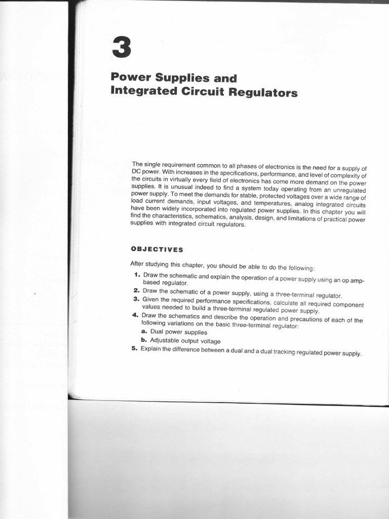 Capitulo 3 PDF | PDF | Rectifier | Power Supply