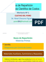 37) .Bases de Repartición en El ANÁLISIS CIENTÍFICO DE COSTOS 2020