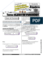 Clases de Funciones (5°) PDF