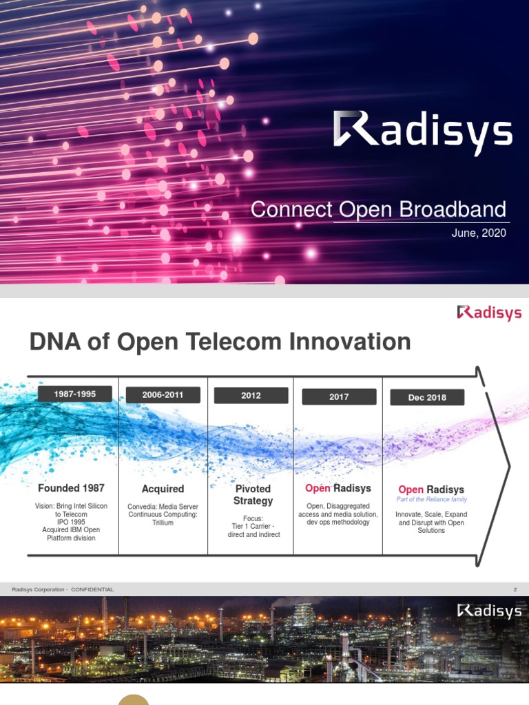 Radisys Open Broadband Solutions Overview | PDF | Computer Networking ...