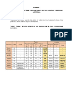 Ajustes cardiovasculares frente al ejercicio y la gravedad: análisis de pulso y presión arterial