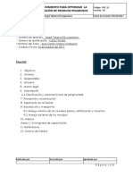 Procedimiento de Gestiòn de Residuos Peligrosos y No Peligrosos