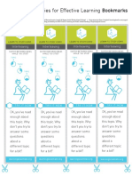 Six Strategies For Effective Learning Bookmarks: Interleaving Interleaving Interleaving Interleaving