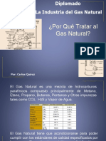 Diplomado sobre tratamiento y procesamiento de gas natural
