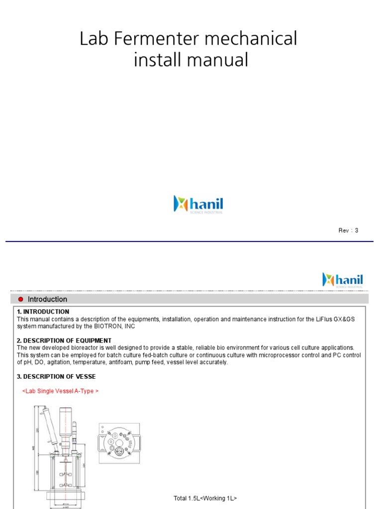 Lab User Manual V3e PDF Ph Flow Measurement